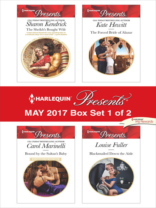 Title details for Harlequin Presents May 2017, Box Set 1 of 2 by Sharon Kendrick - Wait list